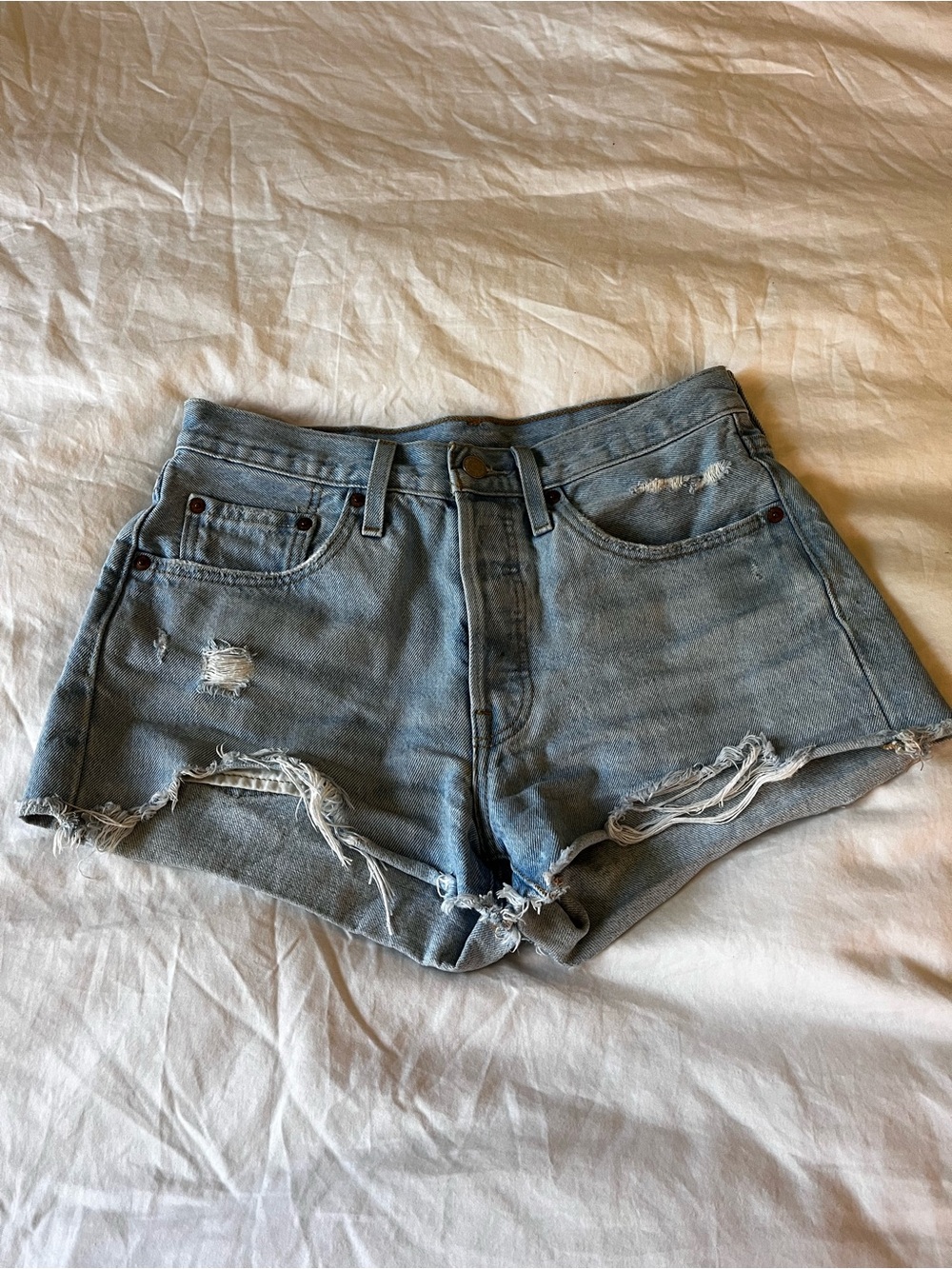 Levi denim shorts